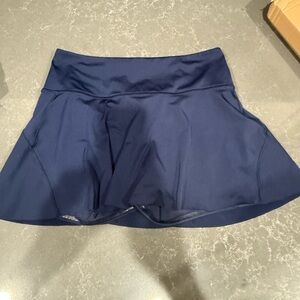 Navy Blue Athleta Ace Tennis Skirt 13.5”